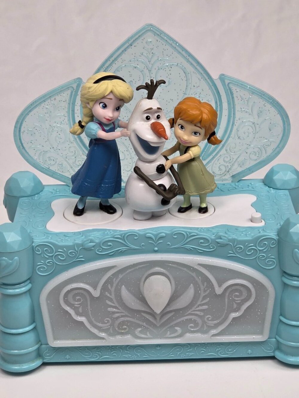 Disney frozen mechanical Do you want to build A Snowman Jewelry box Tested Works